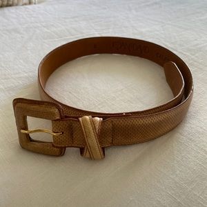 Joan & David CalfSkin Belt